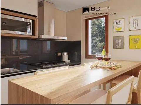 Departamento 2 ambientes con 1 baño