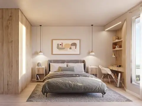 Departamento 3 ambientes con 2 baños