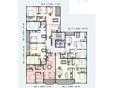 Departamento en Venta de 2 ambientes
