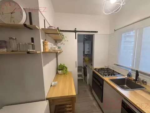 Departamento 2 ambientes con 1 baño