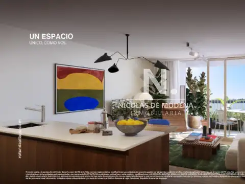 Departamento 2 ambientes con 1 baño