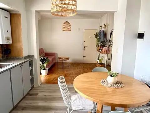 Departamento 2 ambientes con 1 baño