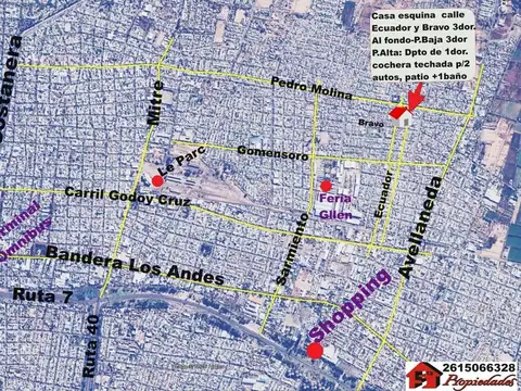 Casa en Venta en Villa Nueva De Guaymallen, USD 32.000