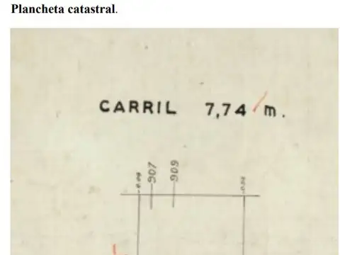 Terreno en Venta en Almagro