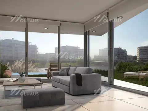 Departamento 3 ambientes con 2 baños