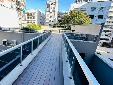 ALQUILER OFICINA 64MTS (SUIPACHA 1000) - LLAVE EN MANO CON PISOS/AIRES/LUCES/COCHERA - RETIRO