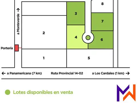 Terreno en Venta de 2000,0 m2
