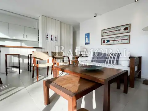 Departamento 2 ambientes con 2 baños