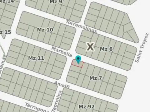 Terreno en Venta 30  mts Fondo