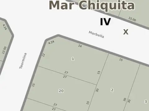 Terreno en Venta de 400,0 m2