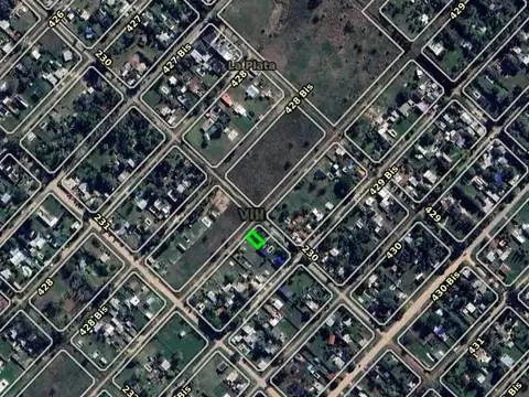 Terreno en Venta 10  mts Frente