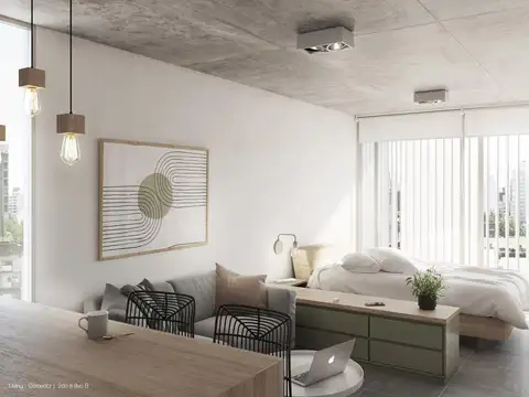 Oficina Monoambiente con 1 baño