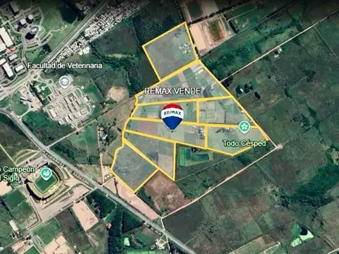 Venta Inversión  36 ha ruta 102 y 8 estratégico