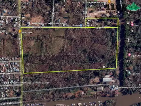 Terreno en Dique Lujan