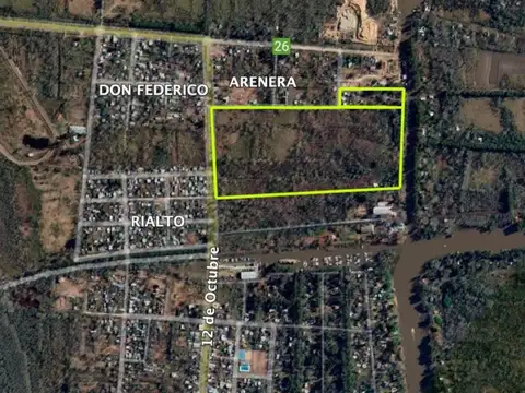 Terreno en Venta en Dique Lujan, USD 2.500.000