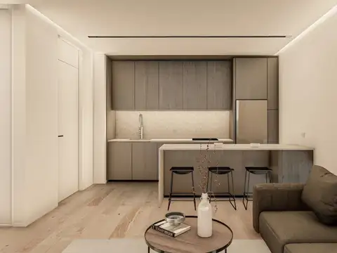 Departamento 2 ambientes con 1 baño