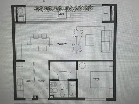 Departamento en Venta con 1 cocheras