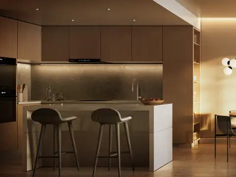 Departamento 2 Ambientes Totalmente Financiado - Diseñado por Carlos Ott