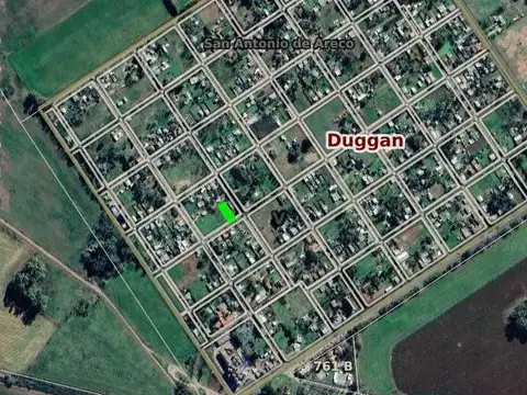 Terreno en Venta en Duggan, USD 33.000