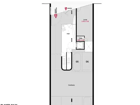 Departamento 4 ambientes con 3 baños