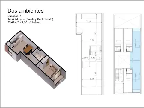 Departamento en Venta Apto profesional