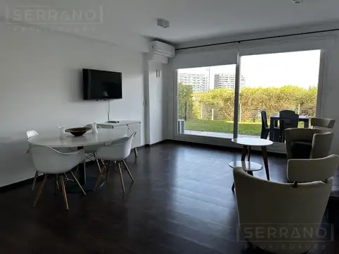 Alquiler departamento 4 ambientes pb con jardin en Espigon 12, Puerto Escondido, Nordelta