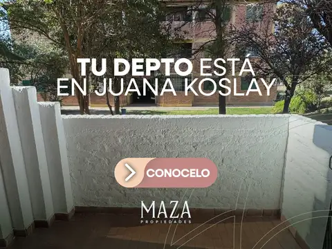Departamento en VENTA-UPCN, Juana Koslay