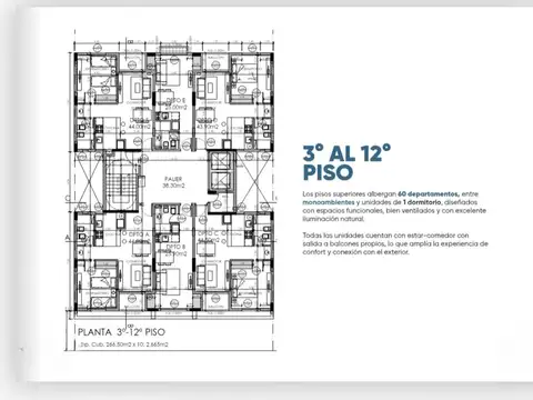 Departamento Monoambiente con 1 baño