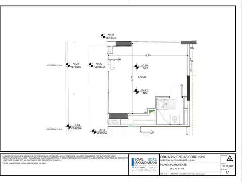Local en Venta en Barrio Norte, USD 270.000