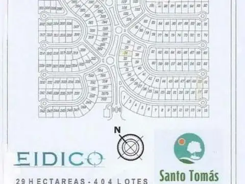 Terreno en Venta 10  mts Frente