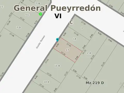 Vivienda en planta baja y oficinas planta alta. Zona Guido y Luro.