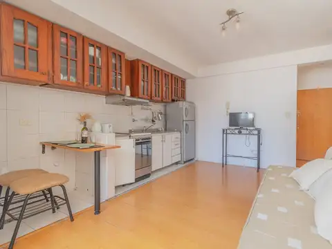 Departamento 2 ambientes con 1 baño