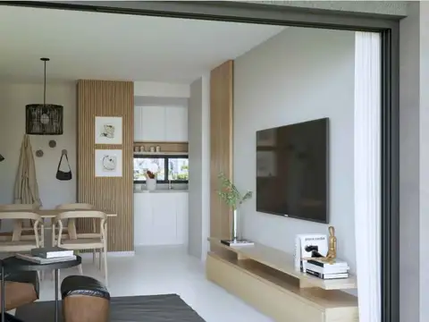 Departamento 2 ambientes con 1 baño