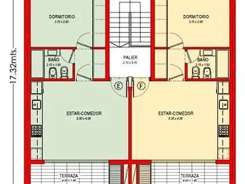 Depto Tipo Casa en Venta de 1 dormitorio