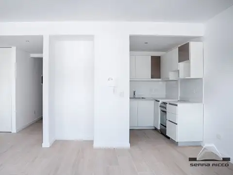 Departamento 2 ambientes con 2 baños