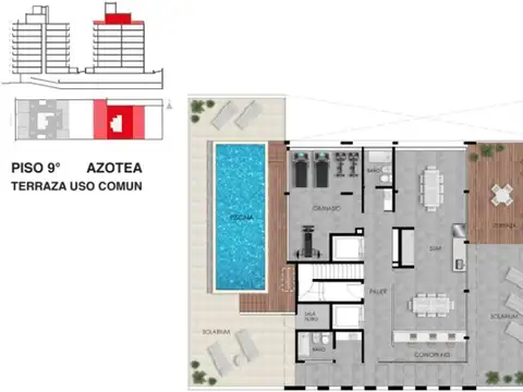 Departamento 4 ambientes con 2 baños