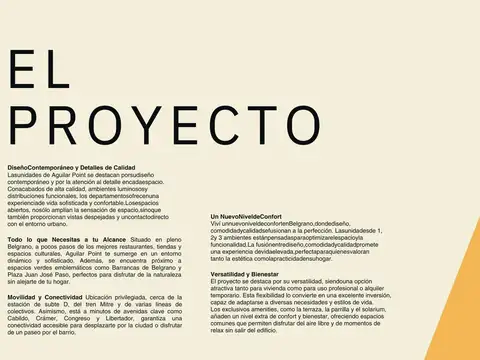 Departamento en Venta de 1 dormitorio