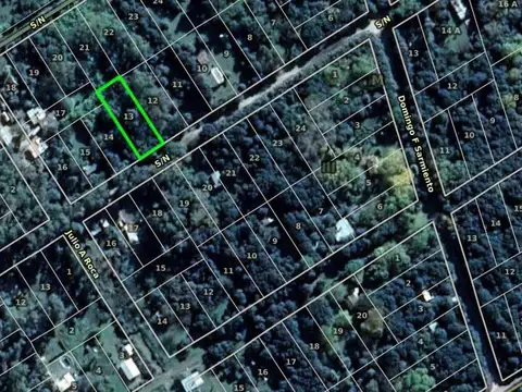 Terreno en Venta 20  mts Frente