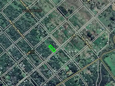 Terreno en Venta 20  mts Frente