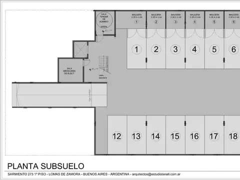 VENTA - COCHERA CUBIERTA EN EDIFICIO DE DEPTOS. LOMAS