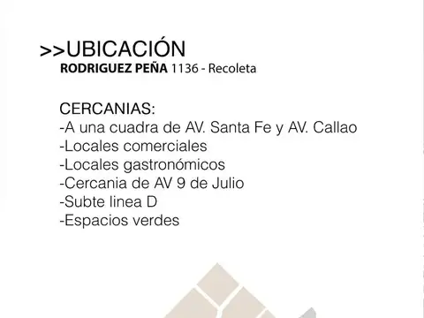 Departamento en Venta de 1 dormitorio