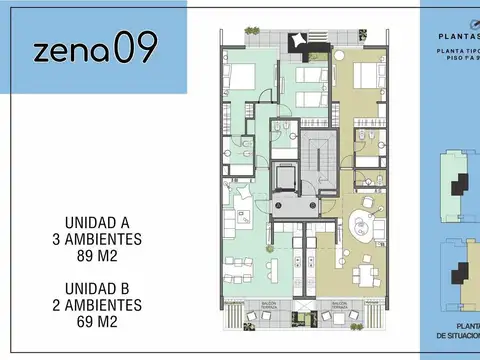 Departamento en Venta de 1 dormitorio