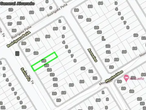 Terreno en Venta de 513,0 m2