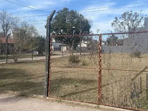 Terreno en Venta 12,50  mts Fondo