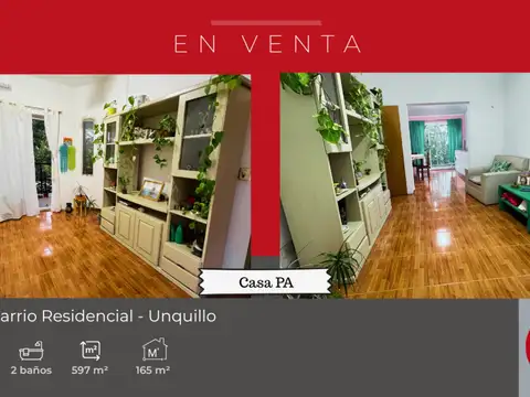 Casa ubicada en Barrio Residencial – Unquillo