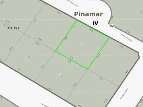 Terreno en Venta de 1000,0 m2