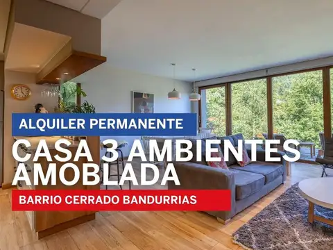Alquiler Permanente Casa Barrio Las Bandurrias
