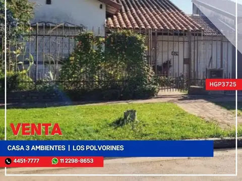 Casa - Venta - Argentina, Los Polvorines - Gral. Mosconi 1129