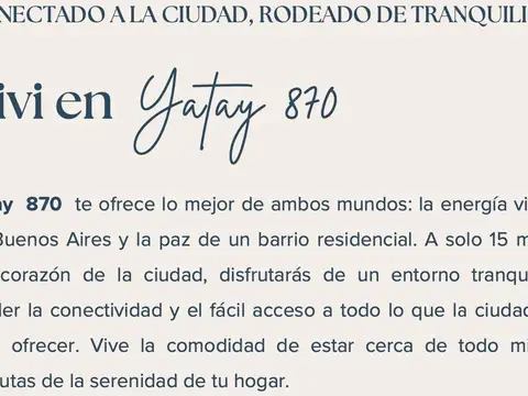 Departamento en Venta de 2 ambientes