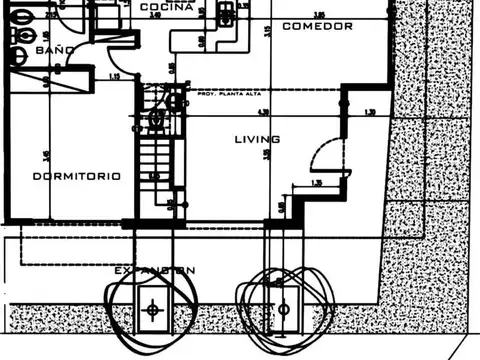Depto Tipo Casa en Venta con 2 cocheras